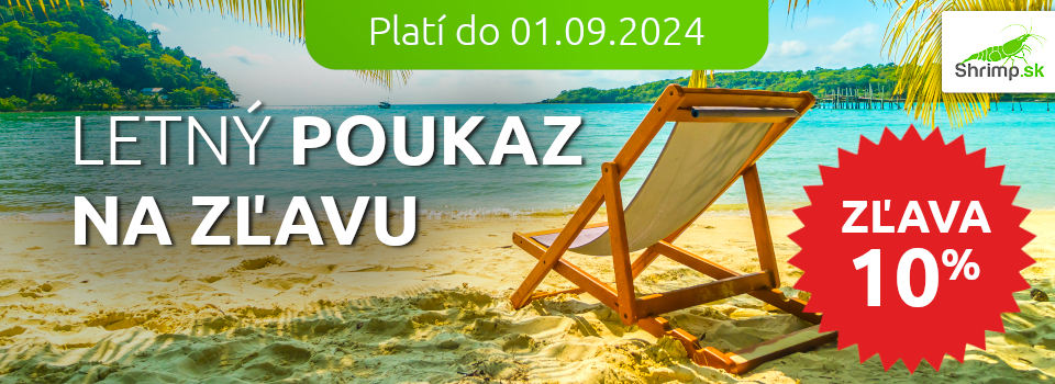 Letný poukaz na zľavu 10%