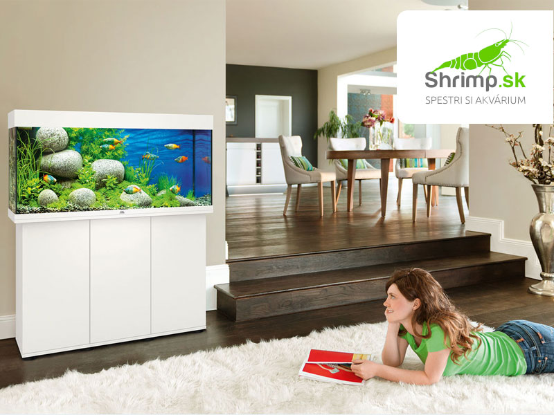 Akváriový set JUWEL Rio LED 180 sivý 180l
