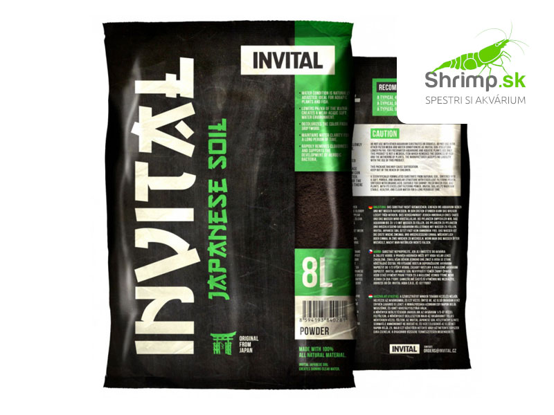 Invital Japanese Soil 8 l Powder japonský substrát