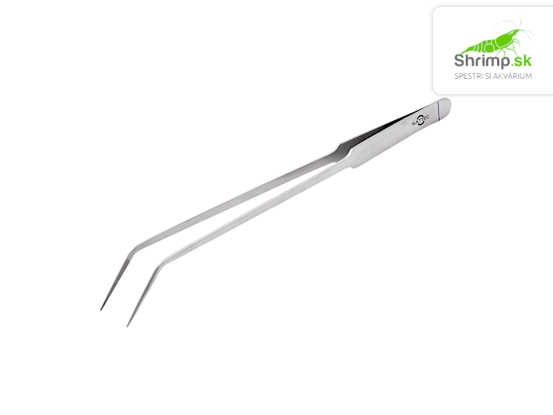 AQT Pinzeta zakrivená 25 cm