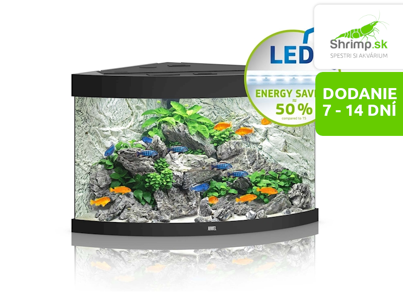 Akváriový set JUWEL Trigon 190 LED čierny