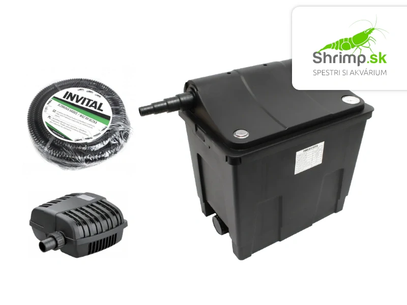 Set netlakovej filtrácie pre jazierko do 3000l (bez UV)