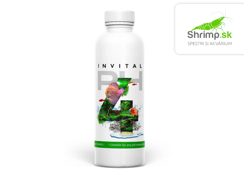 INVITAL pH Buffer 4.0 kalibračný roztok