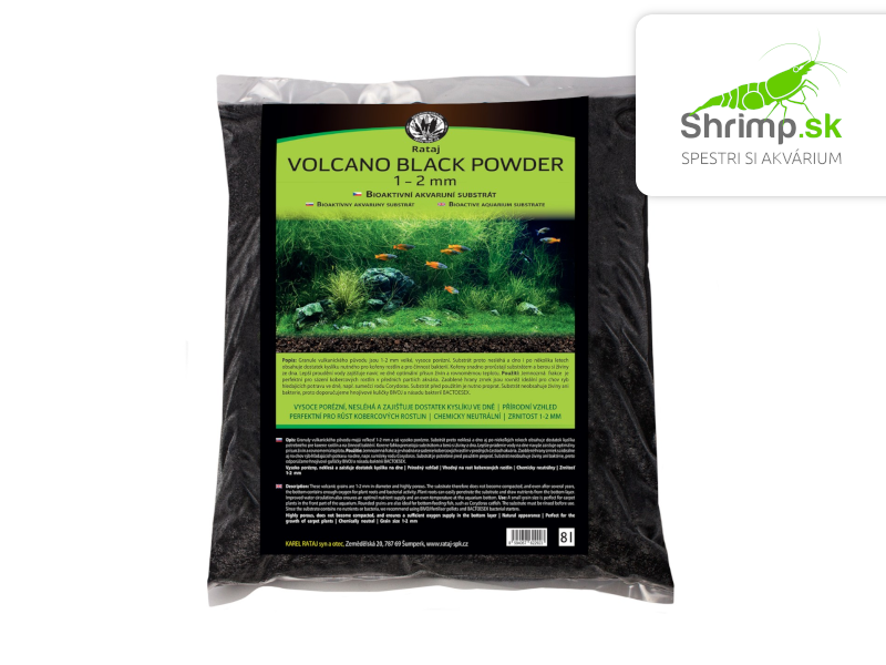 Rataj Volcano Black Powder 8 l