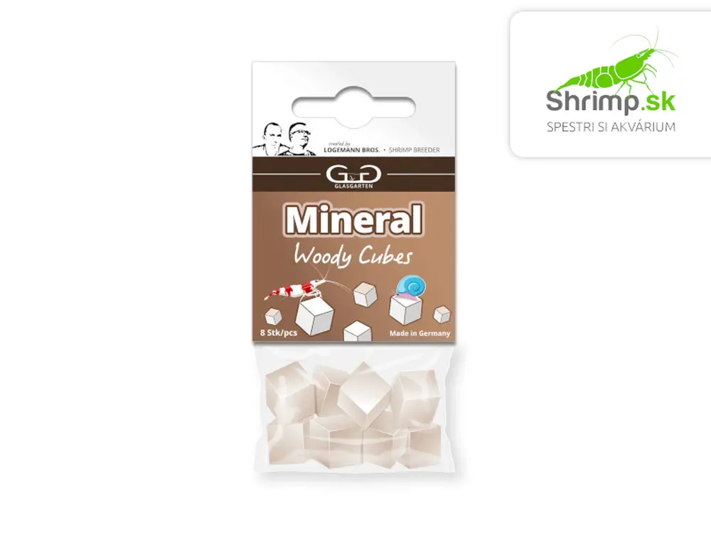 GlasGarten – Mineral Woody Cubes 8 ks