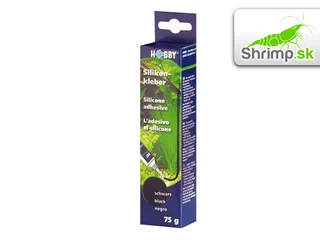 HOBBY Lepidlo Silicone Adhesive, 75 ml, čierne