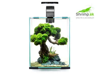 Akváriový set AQUAEL SHRIMP Day & Night 30 čierne (30 l)