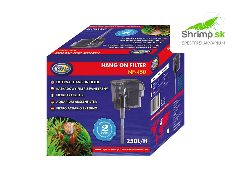 Externý závesný filter NF-450