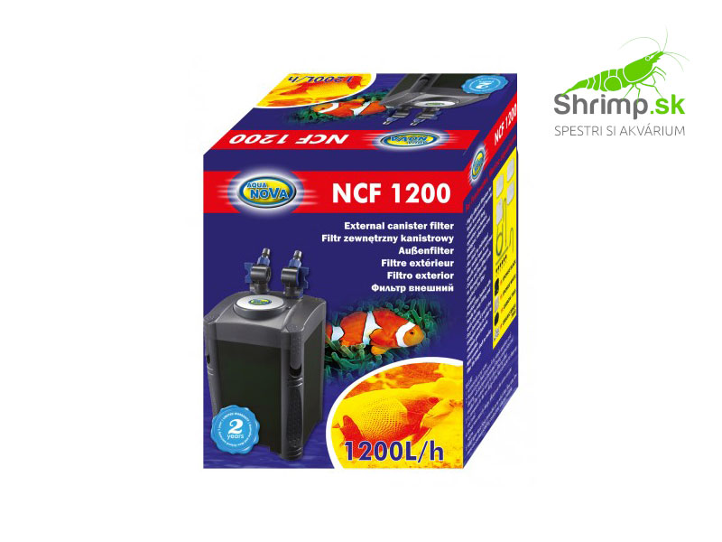 Aqua Nova externý kanistrový filter NCF-1200