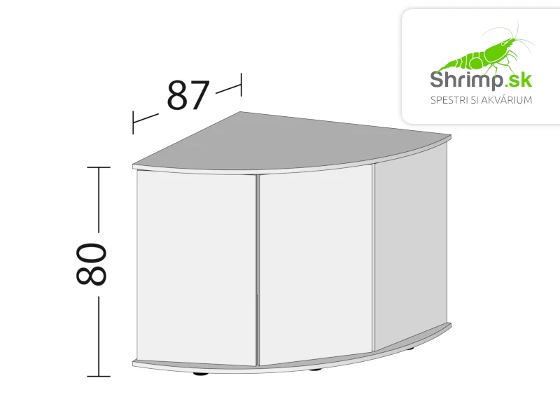 JUWEL skrinka na akvárium Trigon 350 dub