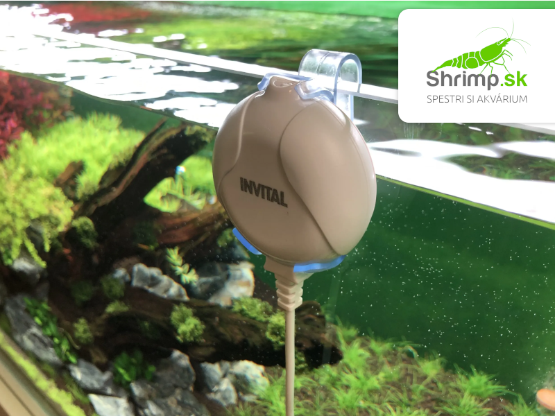 INVITAL Piezoelektrický miniatúrny vzduchovací motorček