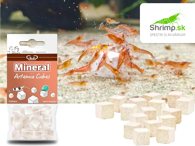 GlasGarten – Mineral Artemia Cubes 16 ks