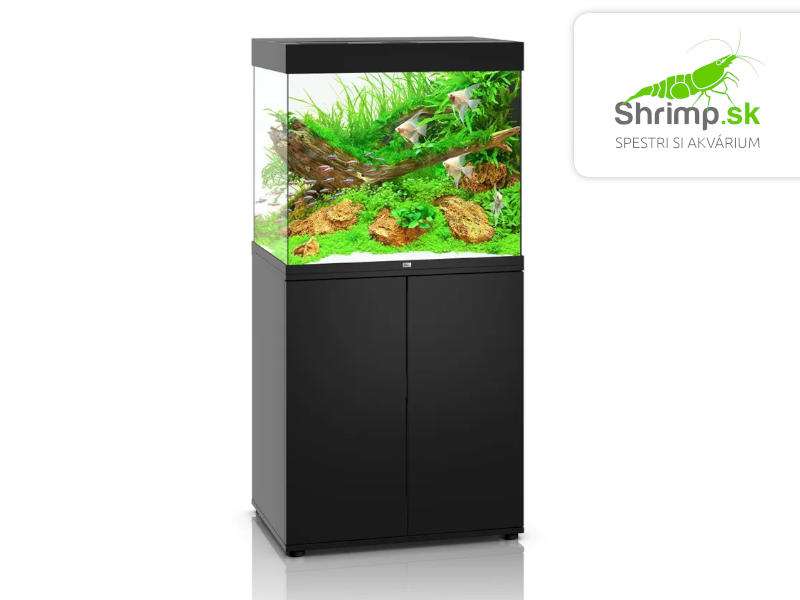 Akváriový set JUWEL Lido LED 200 čierny 200l