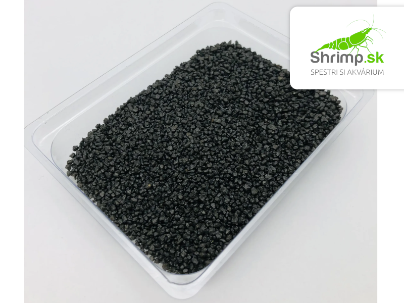INVITAL Akváriový piesok čierny 0,8-1,2 mm 3 kg
