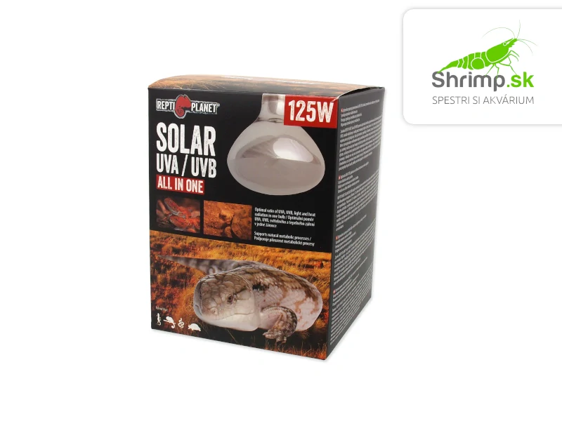 Repti Planet Žiarovka Solar UVA & UVB 125W