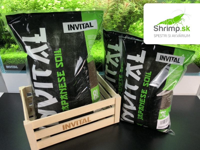 Invital Japanese Soil 3 l Powder japonský substrát hnedý