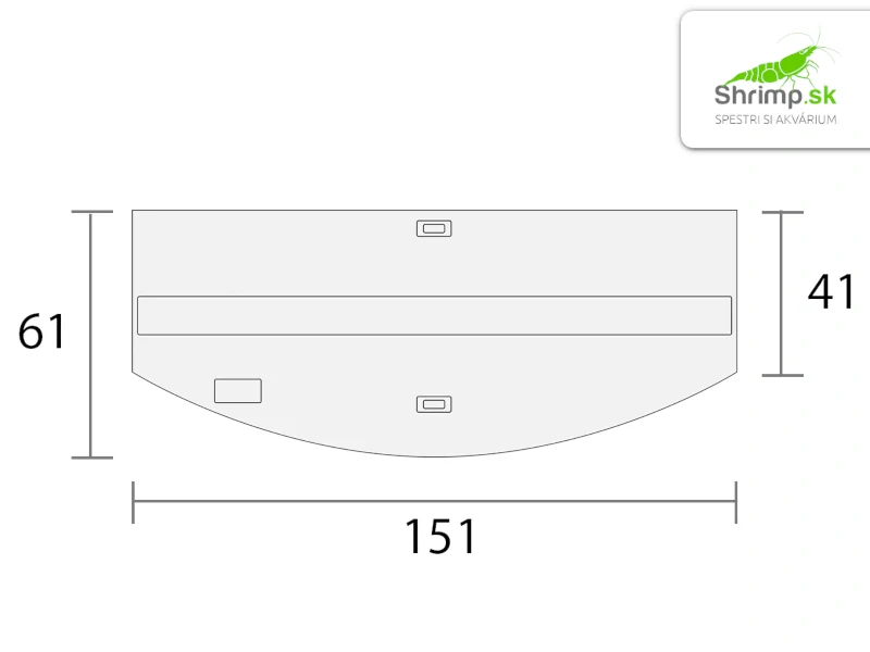Akváriový set JUWEL Vision LED 450 biely 450l