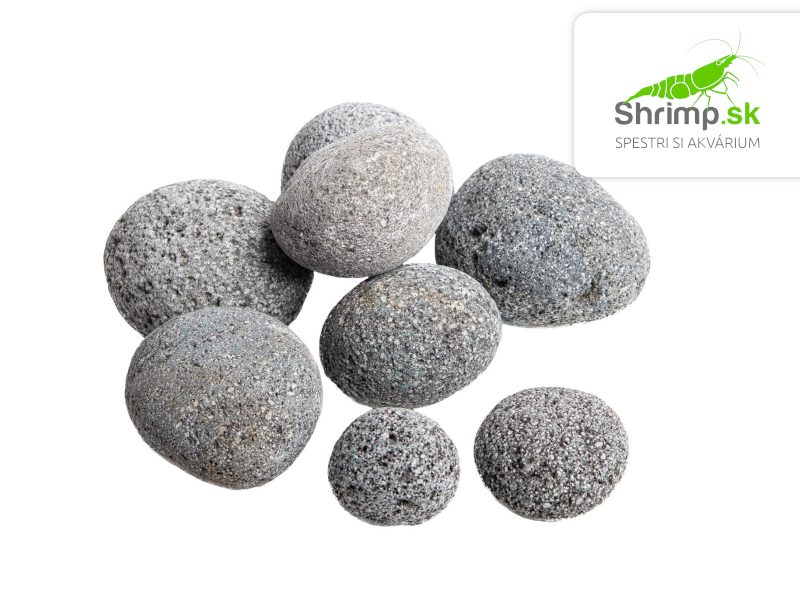 Lávové kamene (okruhliaky) 5-8 cm, 1 kg