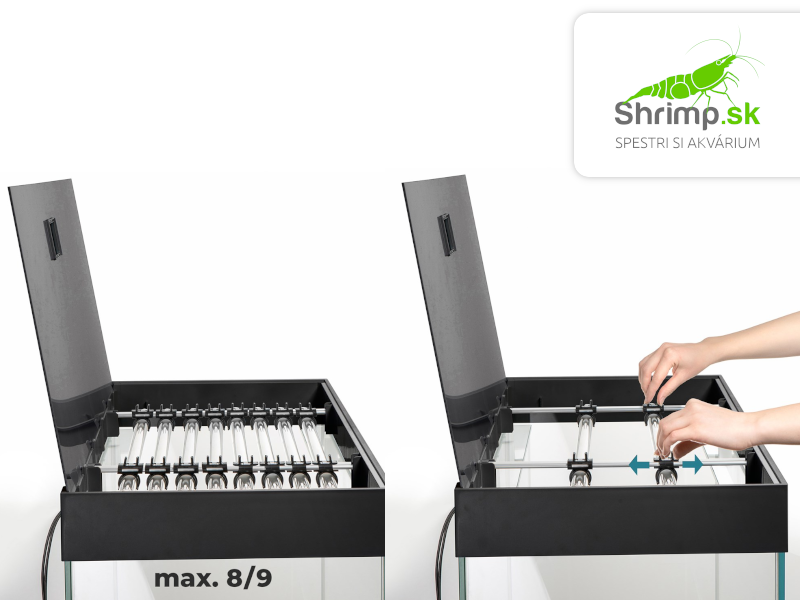 Aquael Akváriový set OPTI SET 240 čierny, 240 l