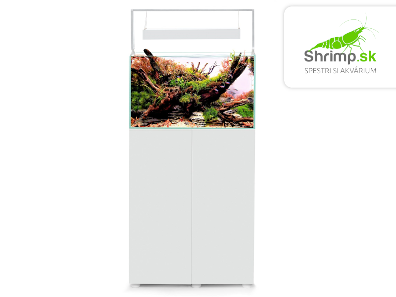 Aquael Akvárium set Ultrascape 60 Snow, 64,8 l