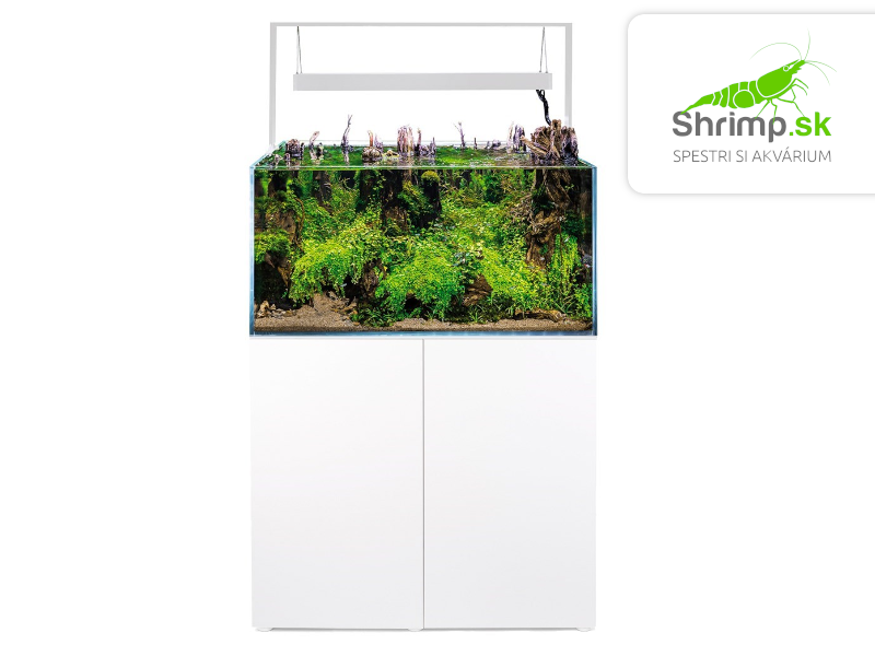 Aquael Akvárium set Ultrascape 90 Snow, 243 l