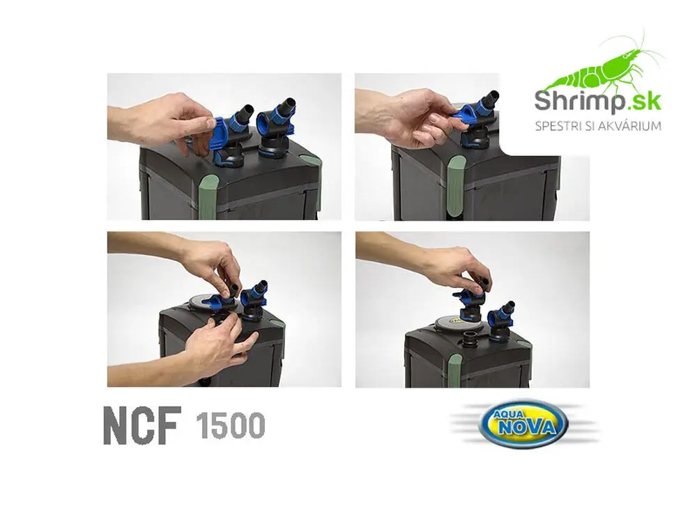 Aqua Nova externý kanistrový filter NCF-1500