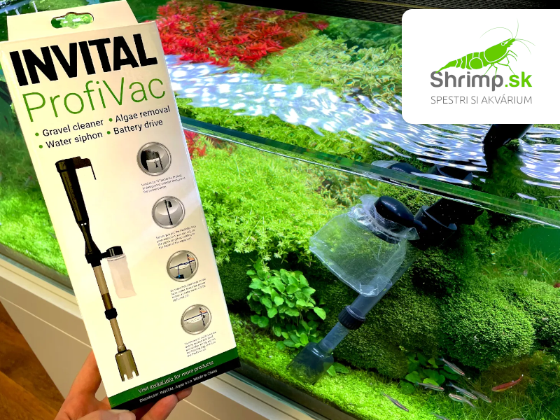 INVITAL ProfiVac batériový odkalovač 82 cm s nabíjačkou
