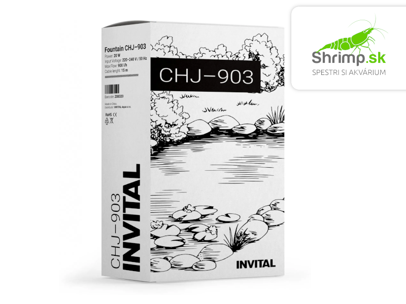 INVITAL fontána s filtráciou CHJ-903