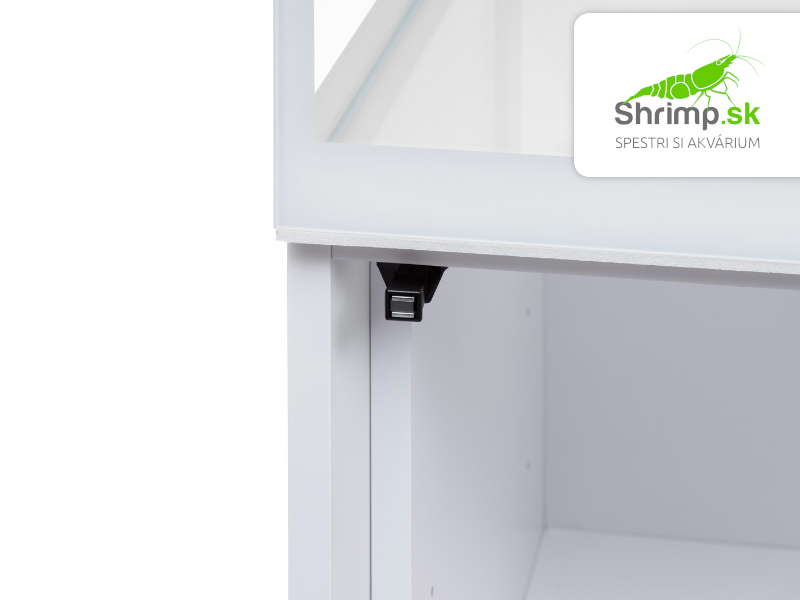 Aquael Akváriový set Glossy CUBE 50 biely, 135 l