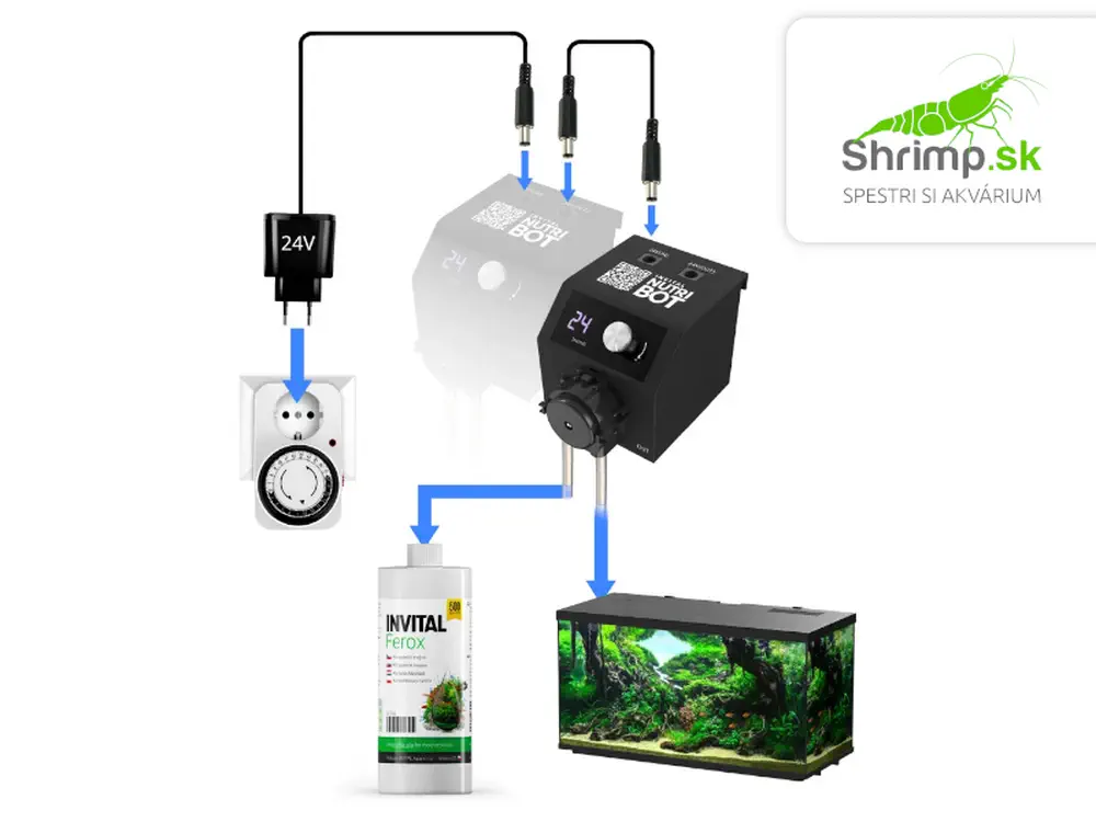 INVITAL NutriBOT automatický dávkovač hnojiva