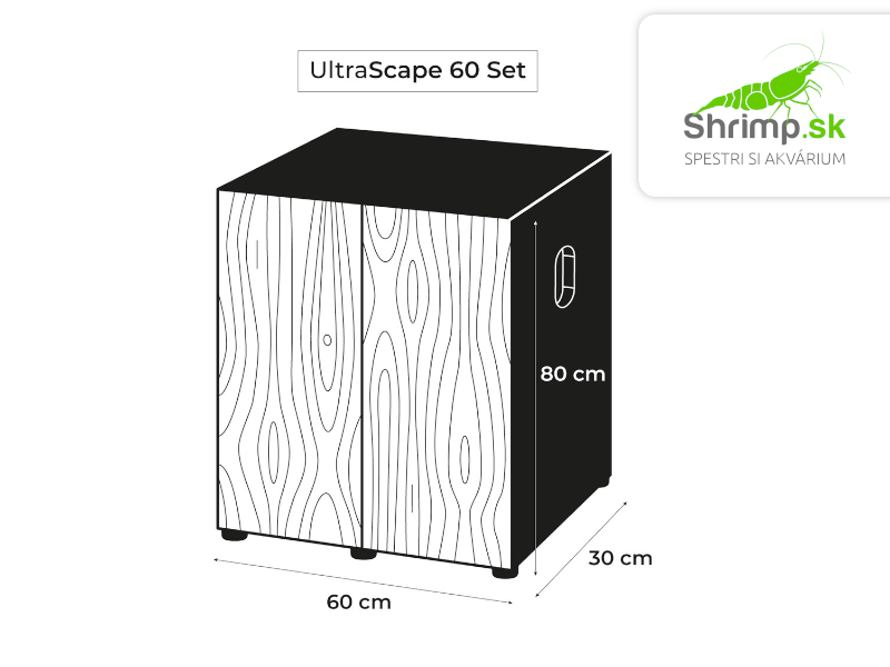 Aquael Skrinka Ultrascape 60 Forest
