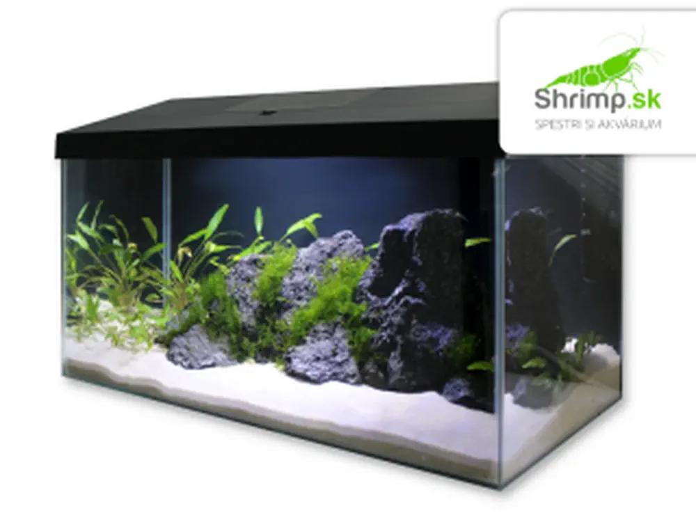 Kompletná akváriová sada 54 l Black Lava