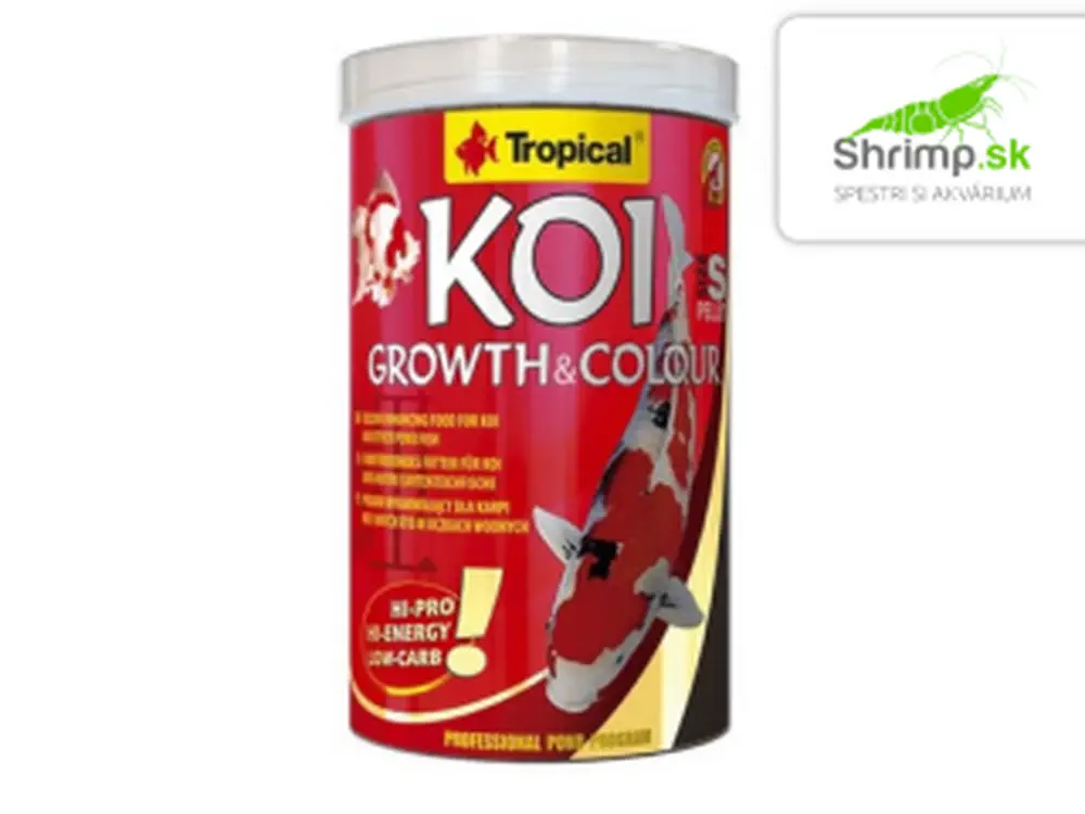 Tropical Koi Growth & Colour Pellet S 1000 ml/320 g