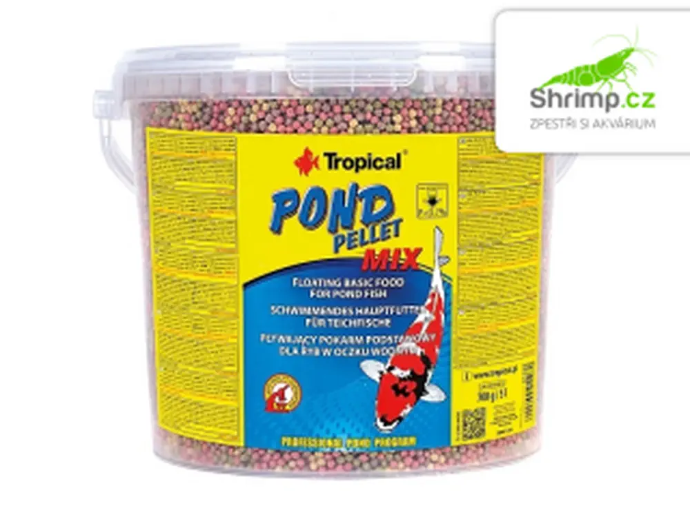 Tropical Pond Pellet Mix 5l/700 g
