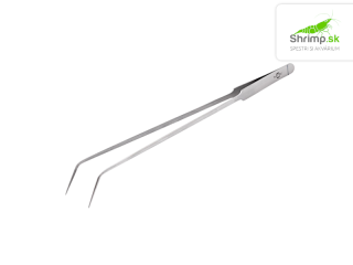 AQT Pinzeta zakrivená 35 cm 
