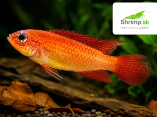 Cichlidka Agassiho fire red
