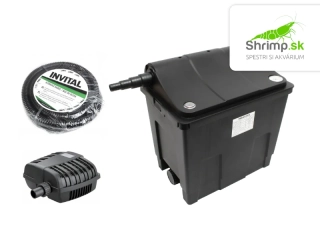 Set netlakovej filtrácie pre jazierko do 3000l (bez UV)