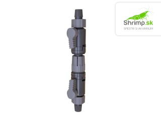 INVITAL Dvojité kohúty k hadiciam 16/22 mm