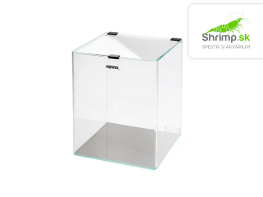Aquael Akvárium OPTI TANK ROUNDED 20 čierne, 19 l