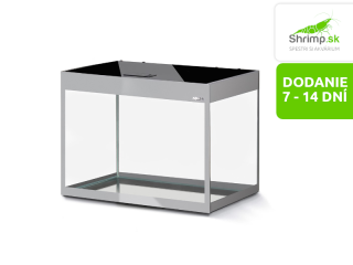 Aquael Akváriový set Glossy 80 sivý, 125 l