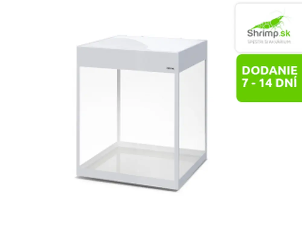 Aquael Akváriový set Glossy CUBE 50 biely, 135 l