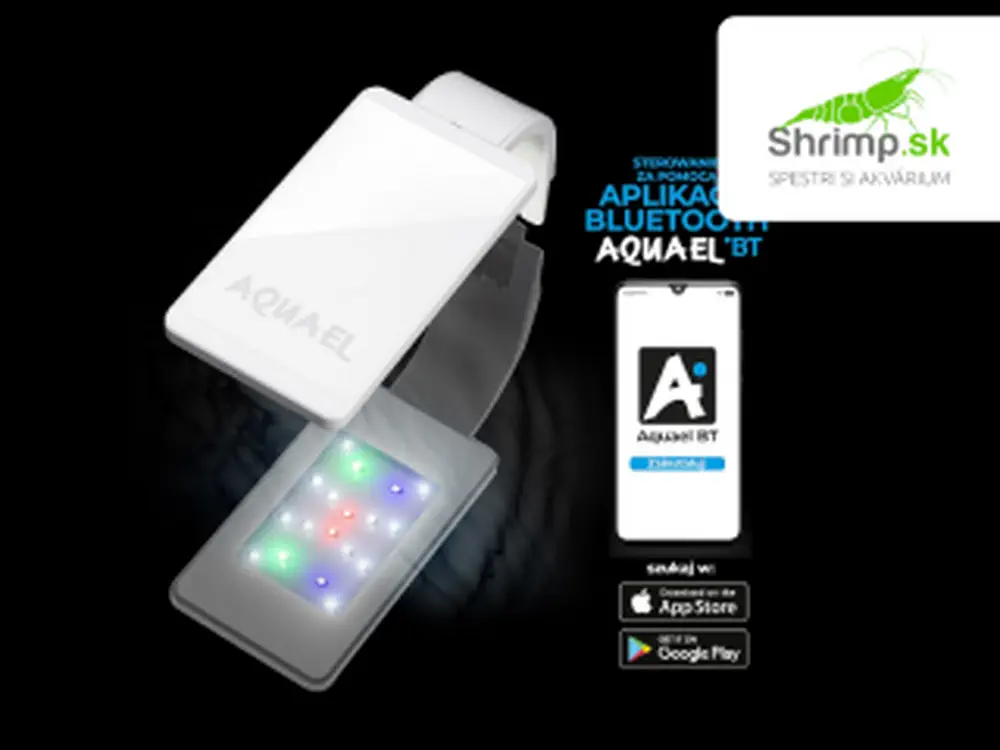 Aquael Leddy Smart BT 4,8W, 11 cm biela