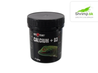 Repti Planet Krmivo doplnkové Calcium + D3 125 g